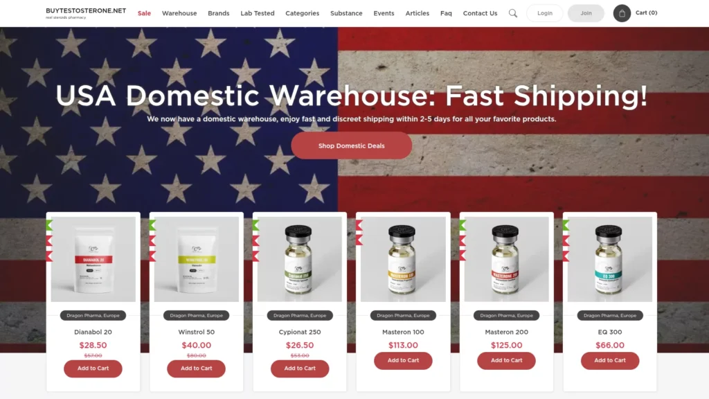 BuyTestosterone.to Review: Fast Reships & First-Time Buyer Friendly BuyTestosterone.to Source