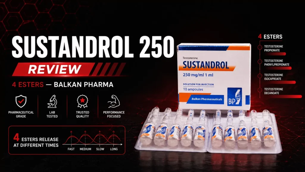 Sustandrol 250 Review: Balkan Pharmaceuticals Testosterone Blend (4 Esters) – 10 Amps sustandrol review